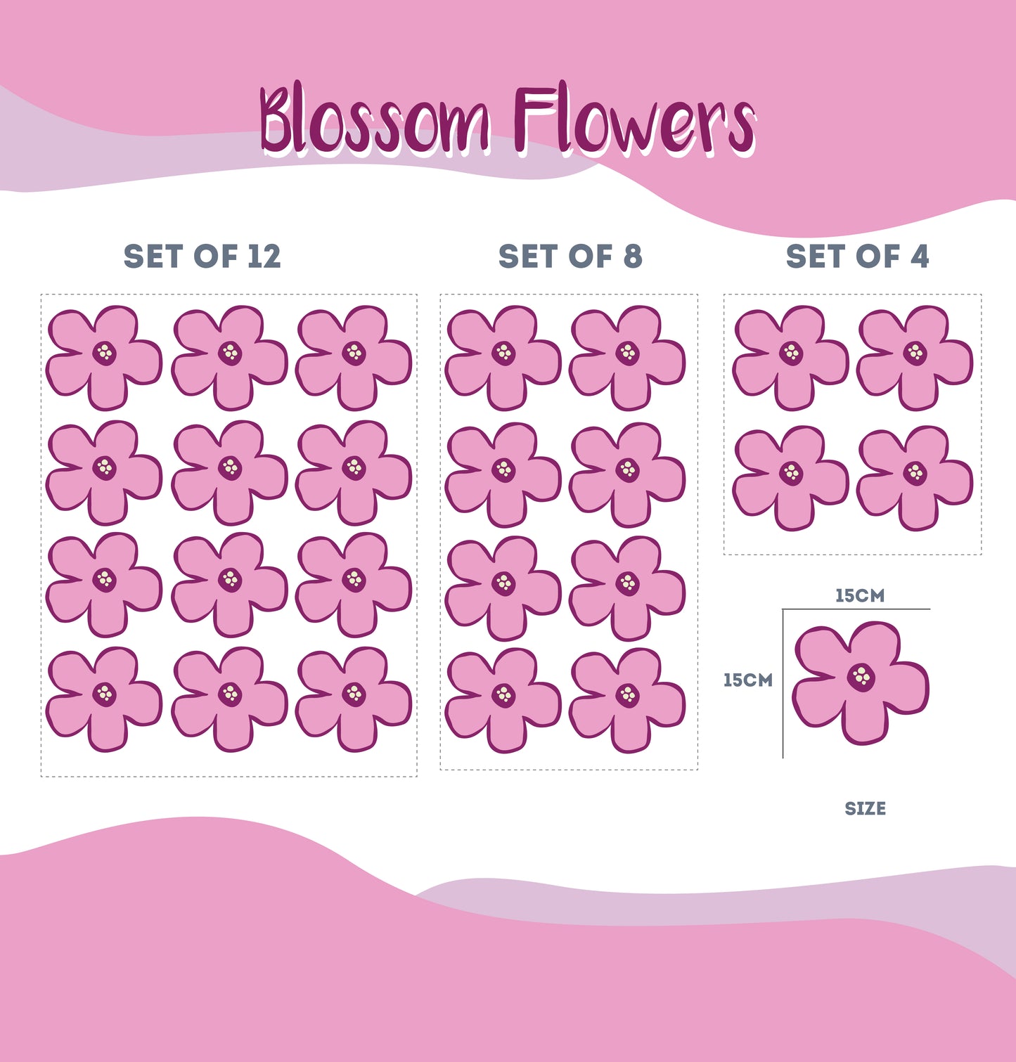 Blossom Flower Wall Decals