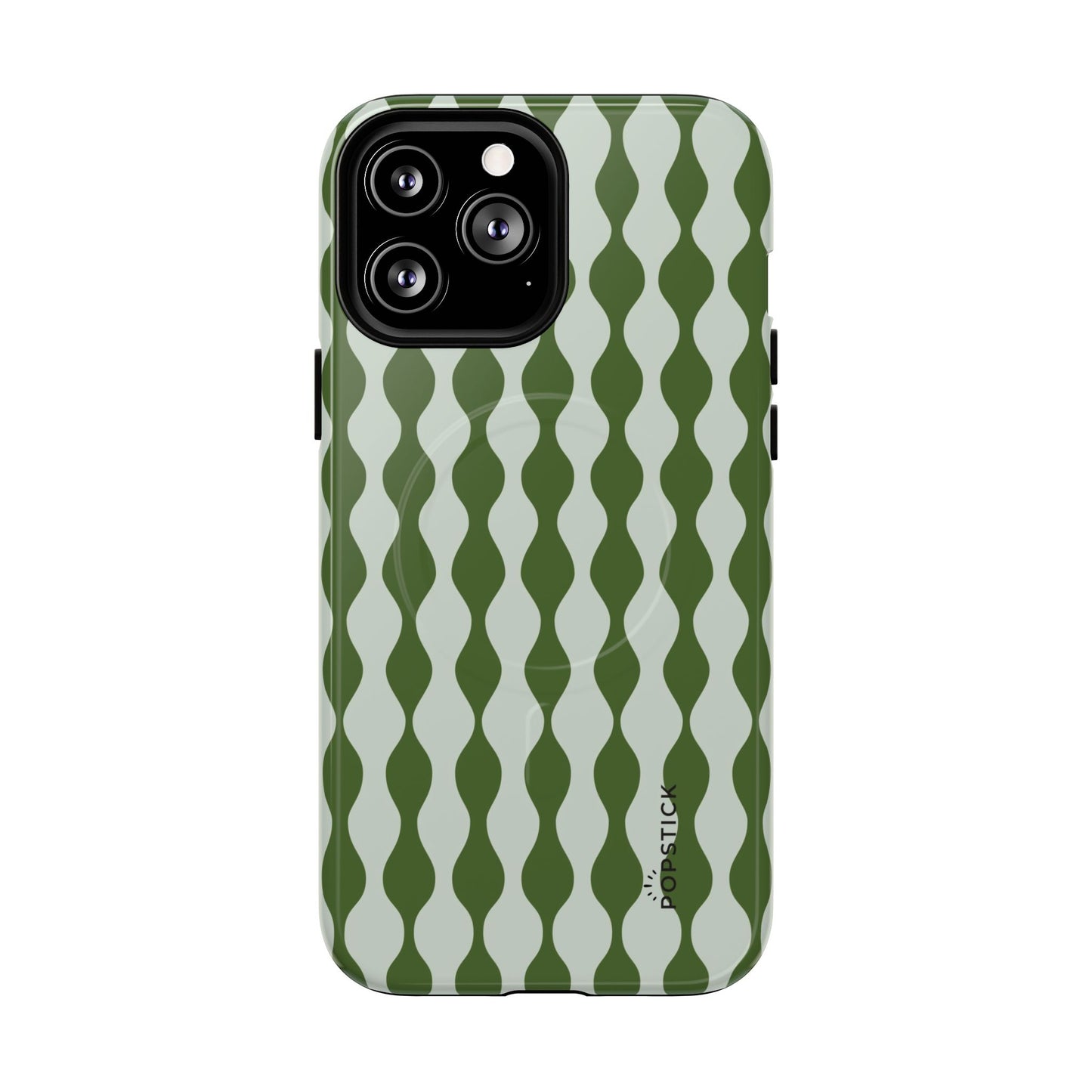 Wavy Baby Green Phone Case - MagSafe