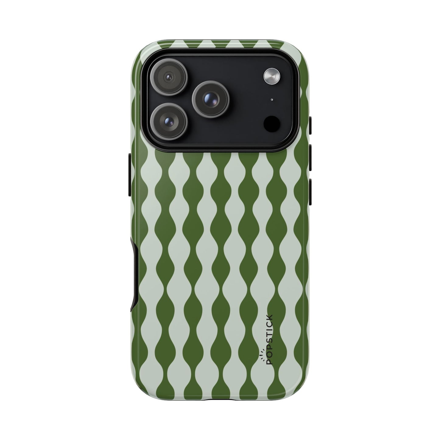 Wavy Baby Green Phone Case