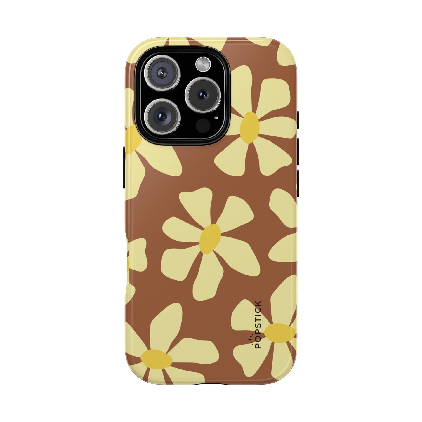 Vintage Flowers Yellow Phone Case