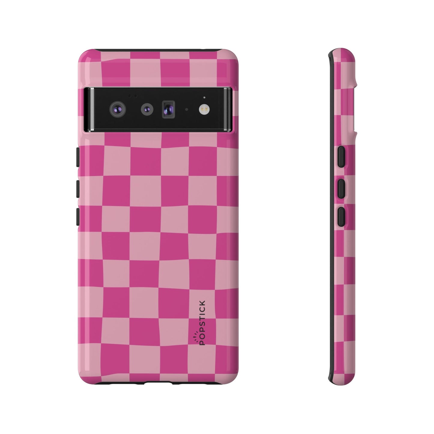 Cherry Checkmate Phone Case