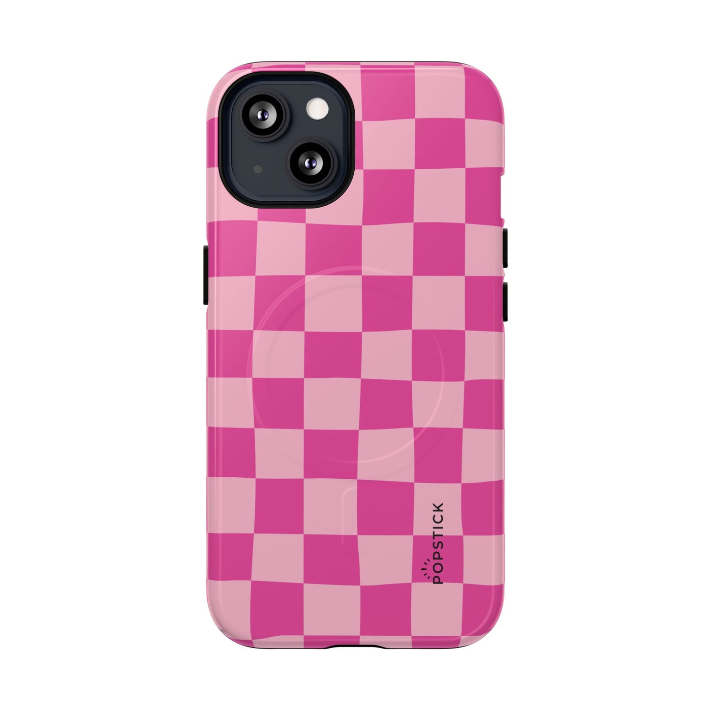 Cherry Checkmate Phone Case - MagSafe