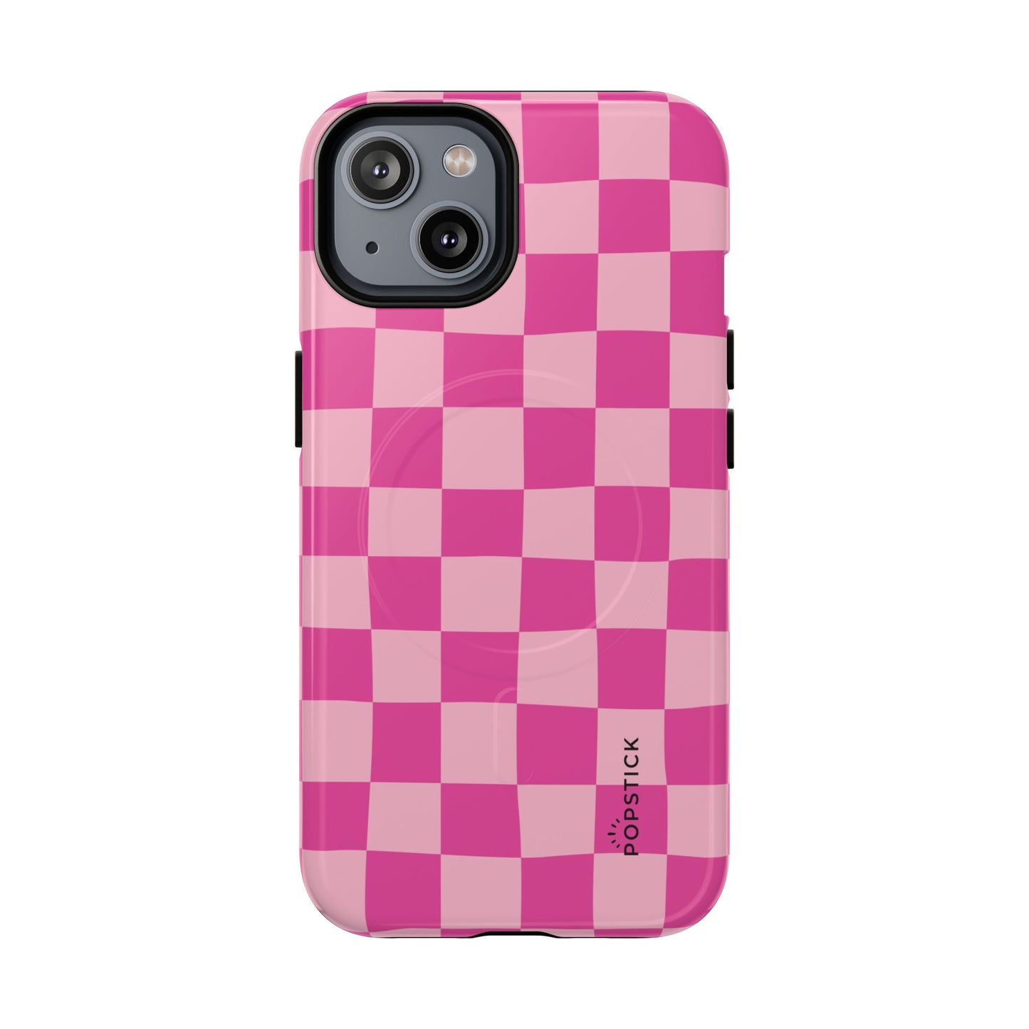 Cherry Checkmate Phone Case - MagSafe