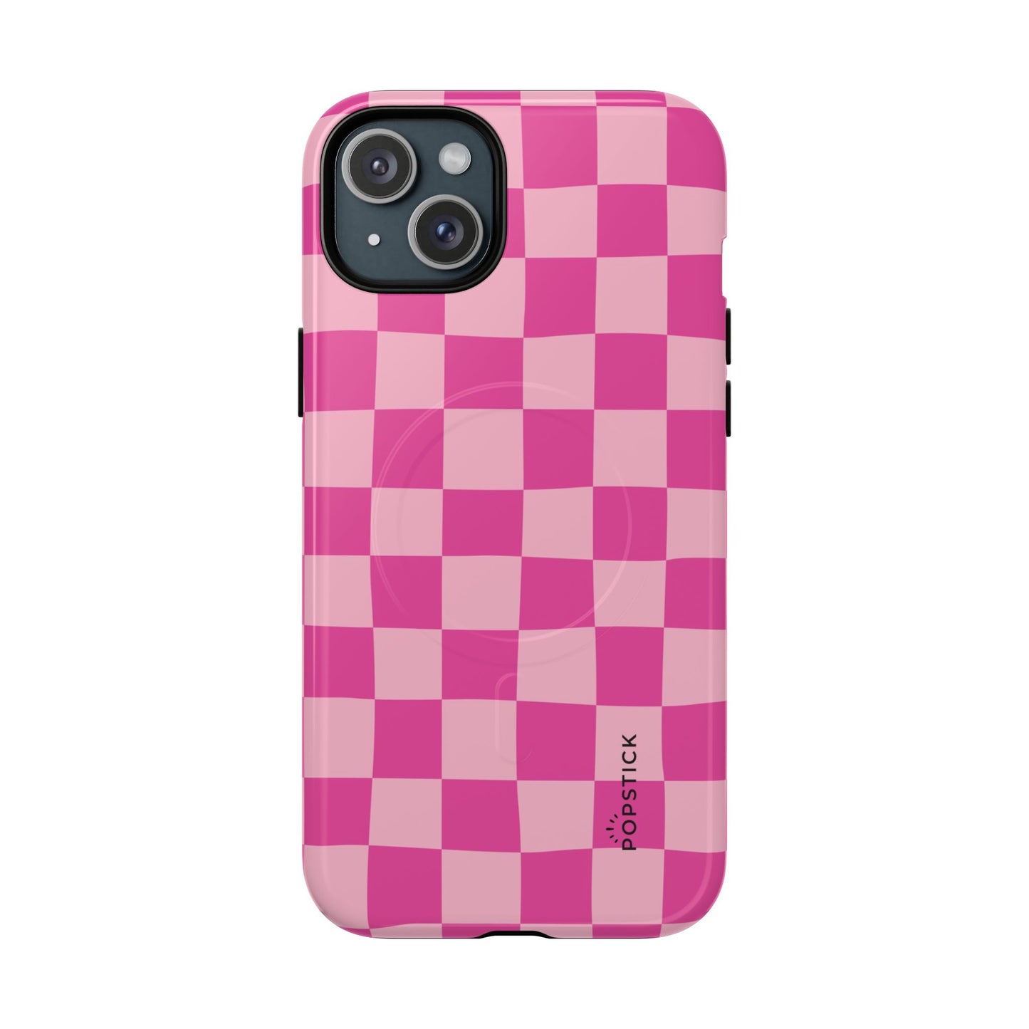 Cherry Checkmate Phone Case - MagSafe