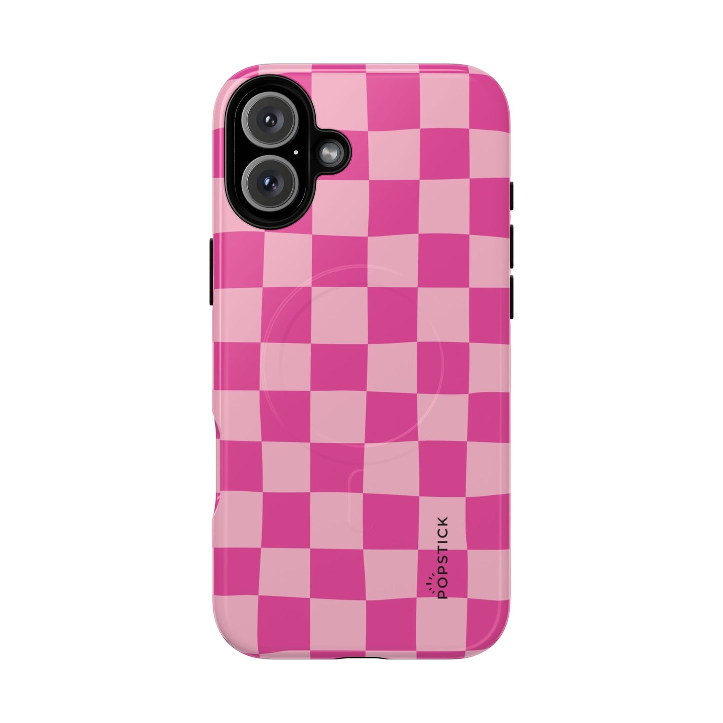 Cherry Checkmate Phone Case - MagSafe