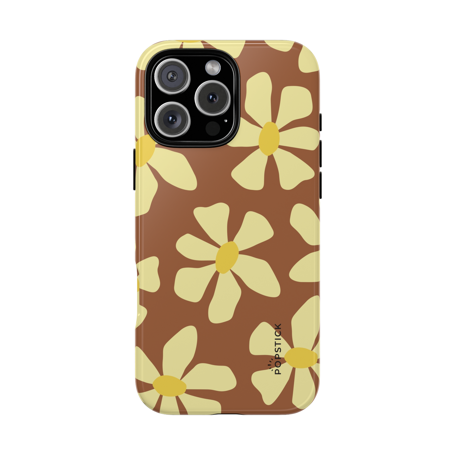 Vintage Flowers Yellow Phone Case