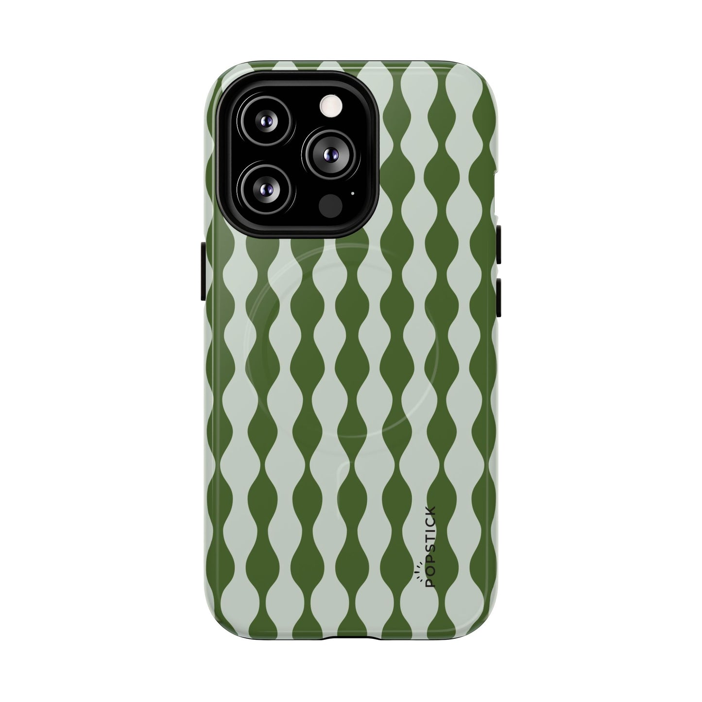 Wavy Baby Green Phone Case - MagSafe