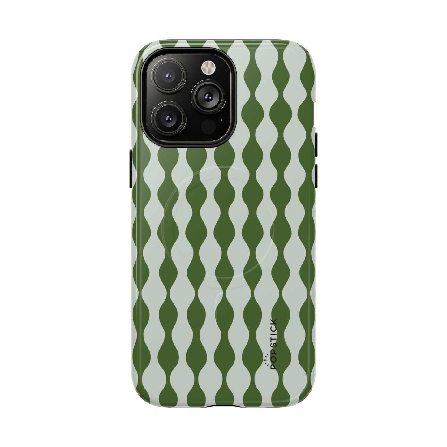 Wavy Baby Green Phone Case - MagSafe