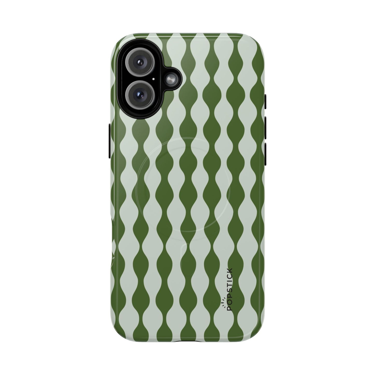 Wavy Baby Green Phone Case - MagSafe
