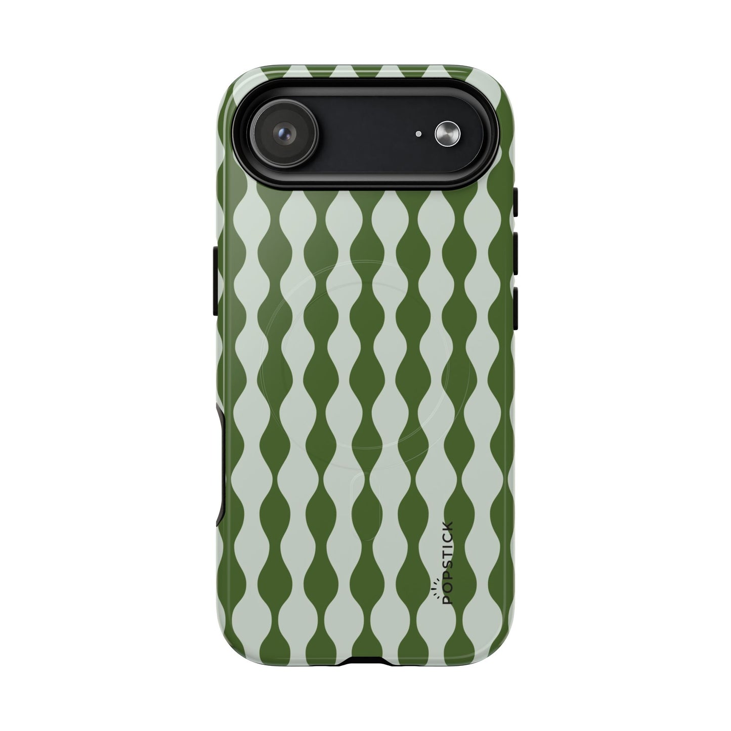 Wavy Baby Green Phone Case - MagSafe