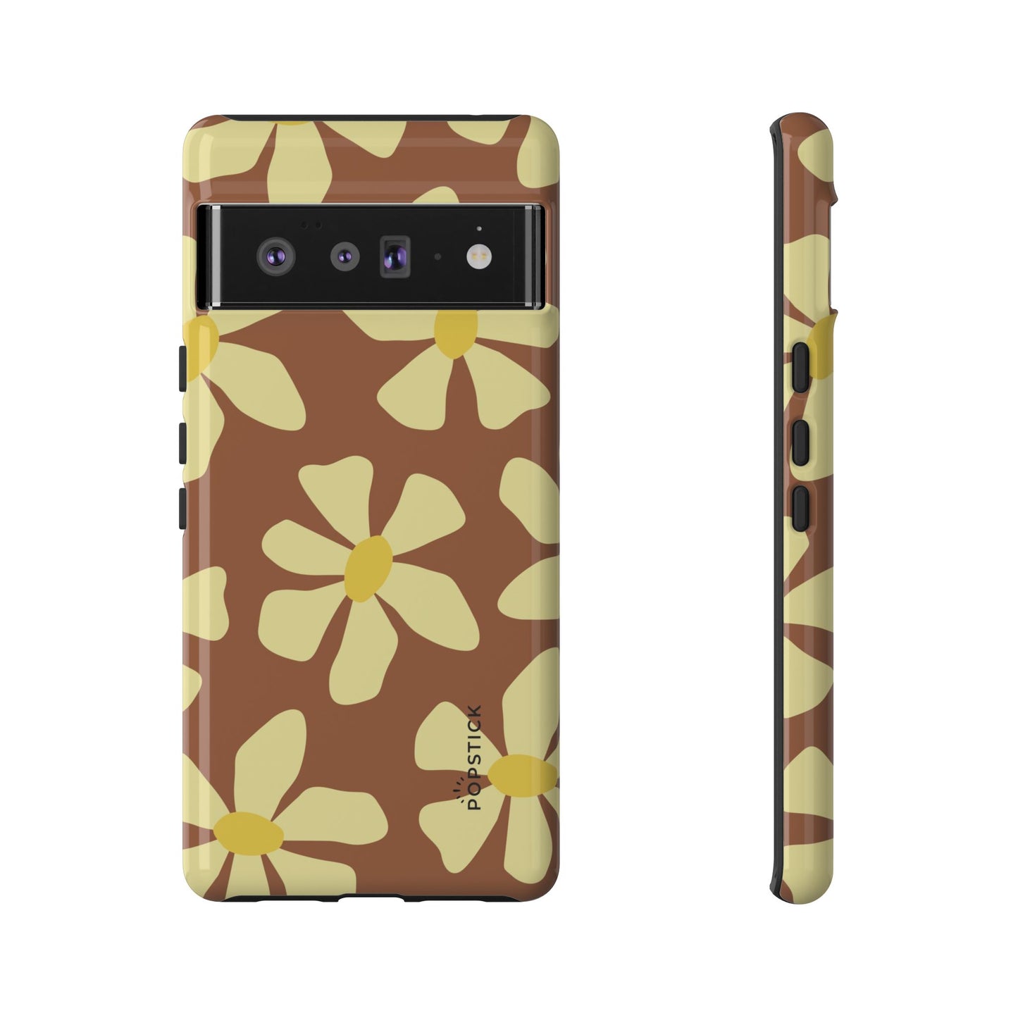 Vintage Flowers Yellow Phone Case