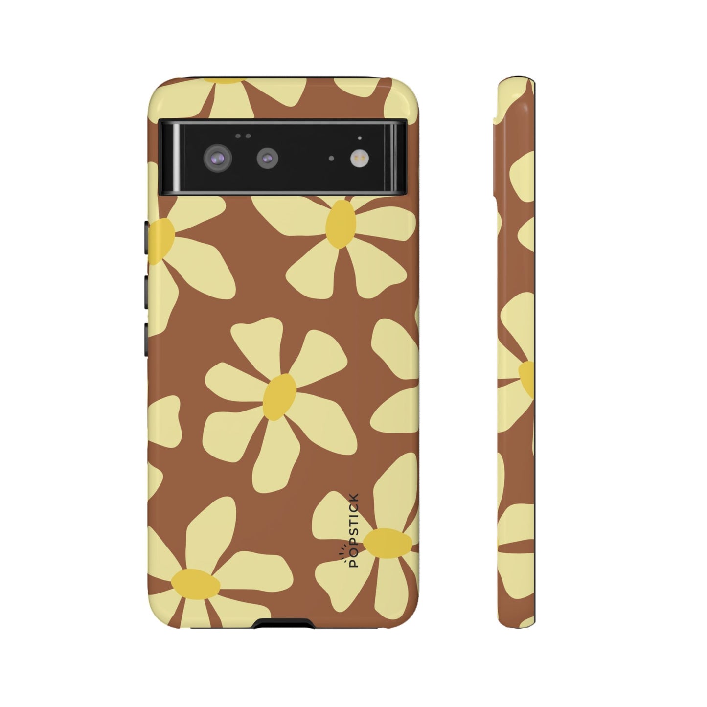 Vintage Flowers Yellow Phone Case