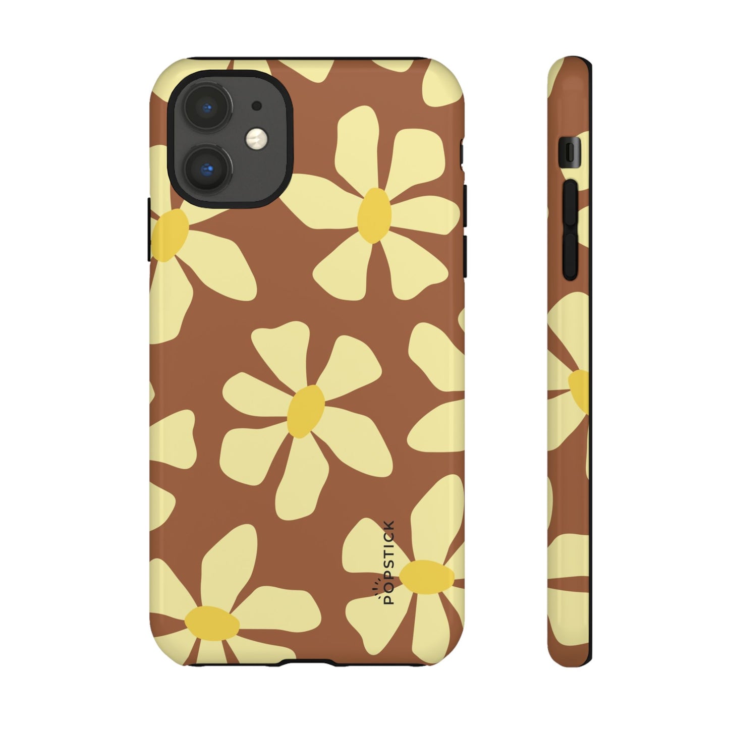 Vintage Flowers Yellow Phone Case