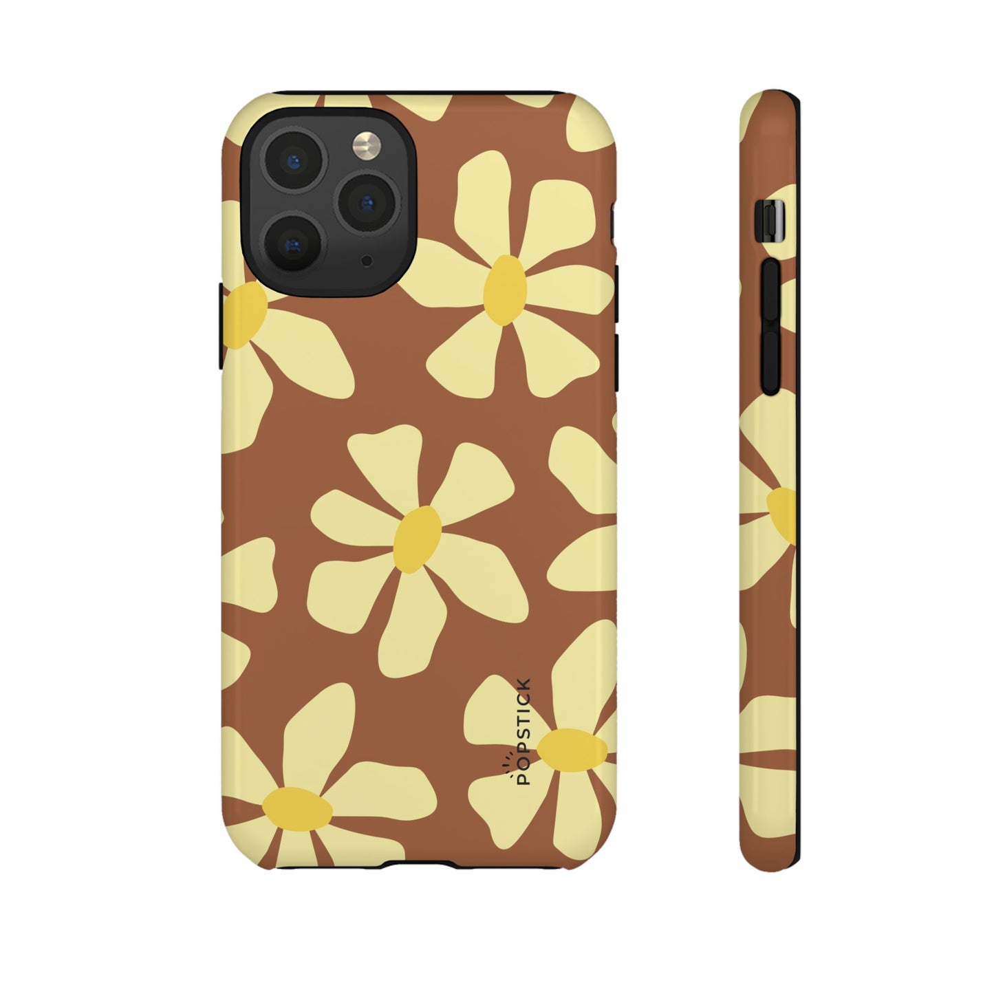 Vintage Flowers Yellow Phone Case