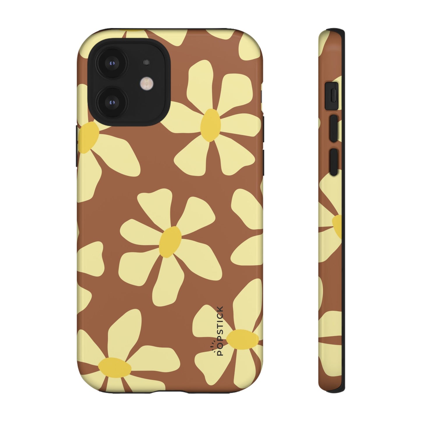 Vintage Flowers Yellow Phone Case