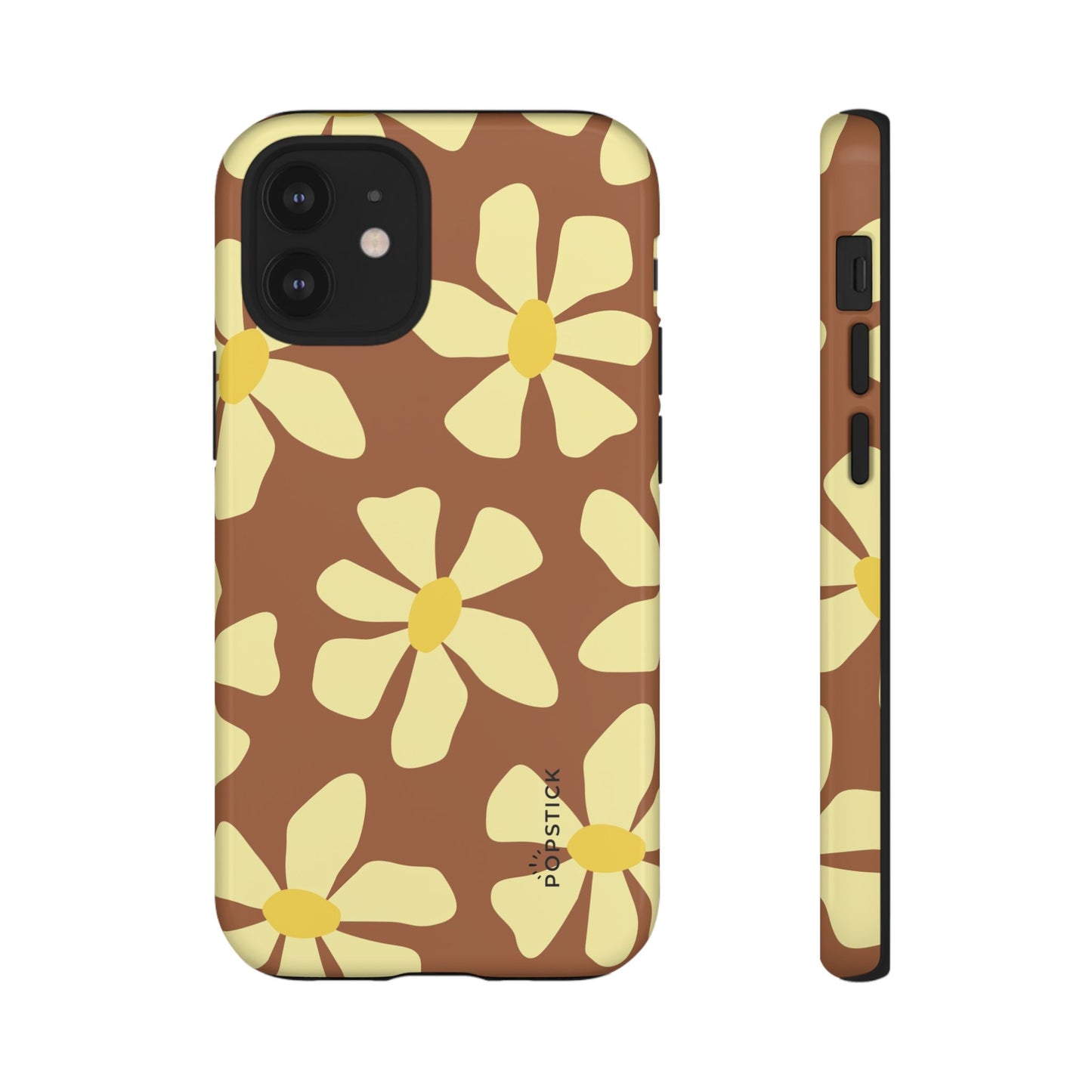 Vintage Flowers Yellow Phone Case