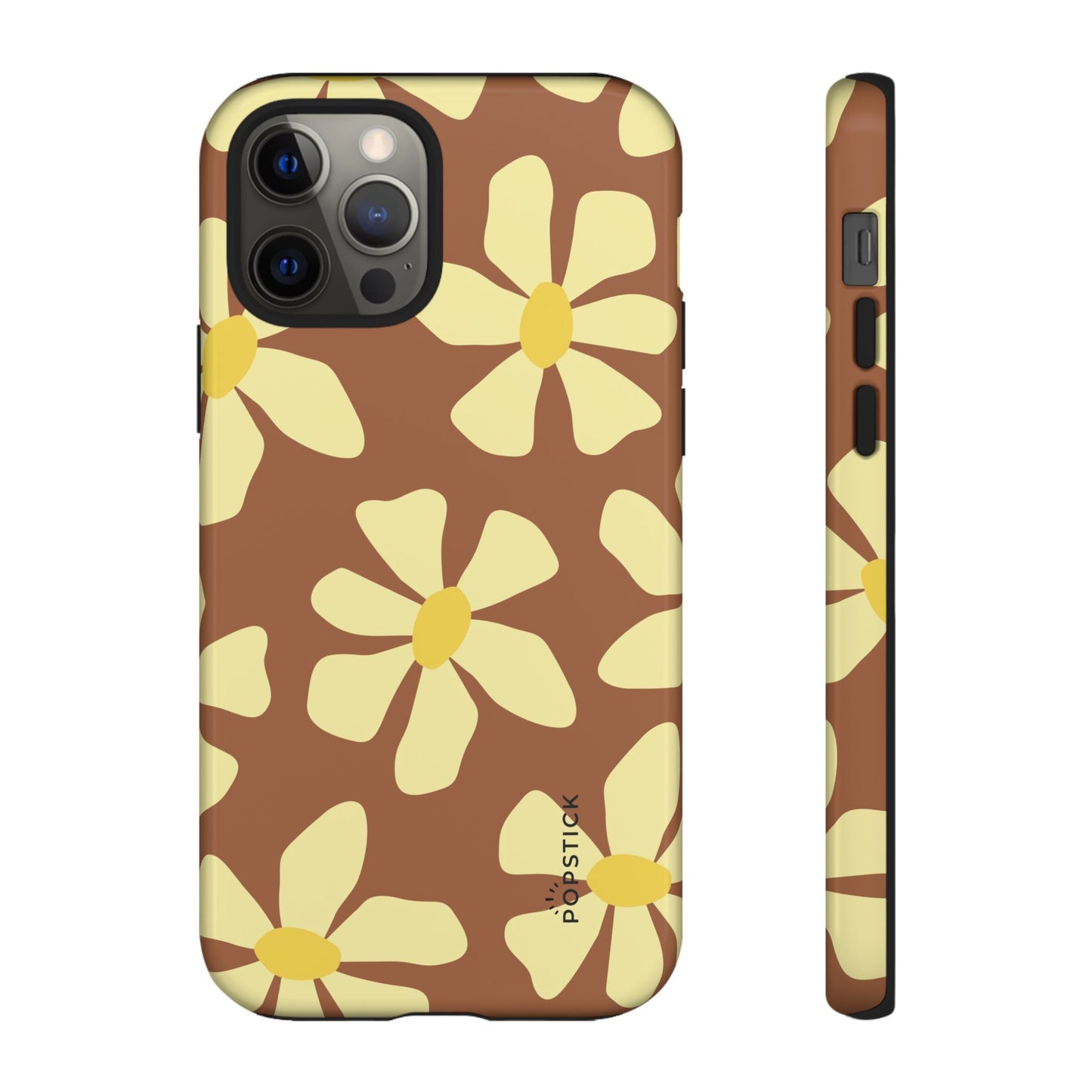Vintage Flowers Yellow Phone Case