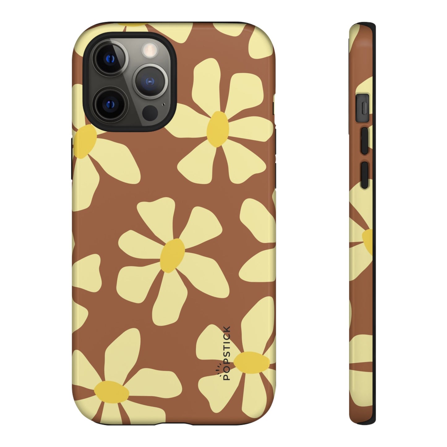 Vintage Flowers Yellow Phone Case