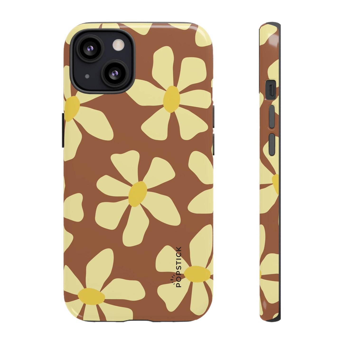 Vintage Flowers Yellow Phone Case