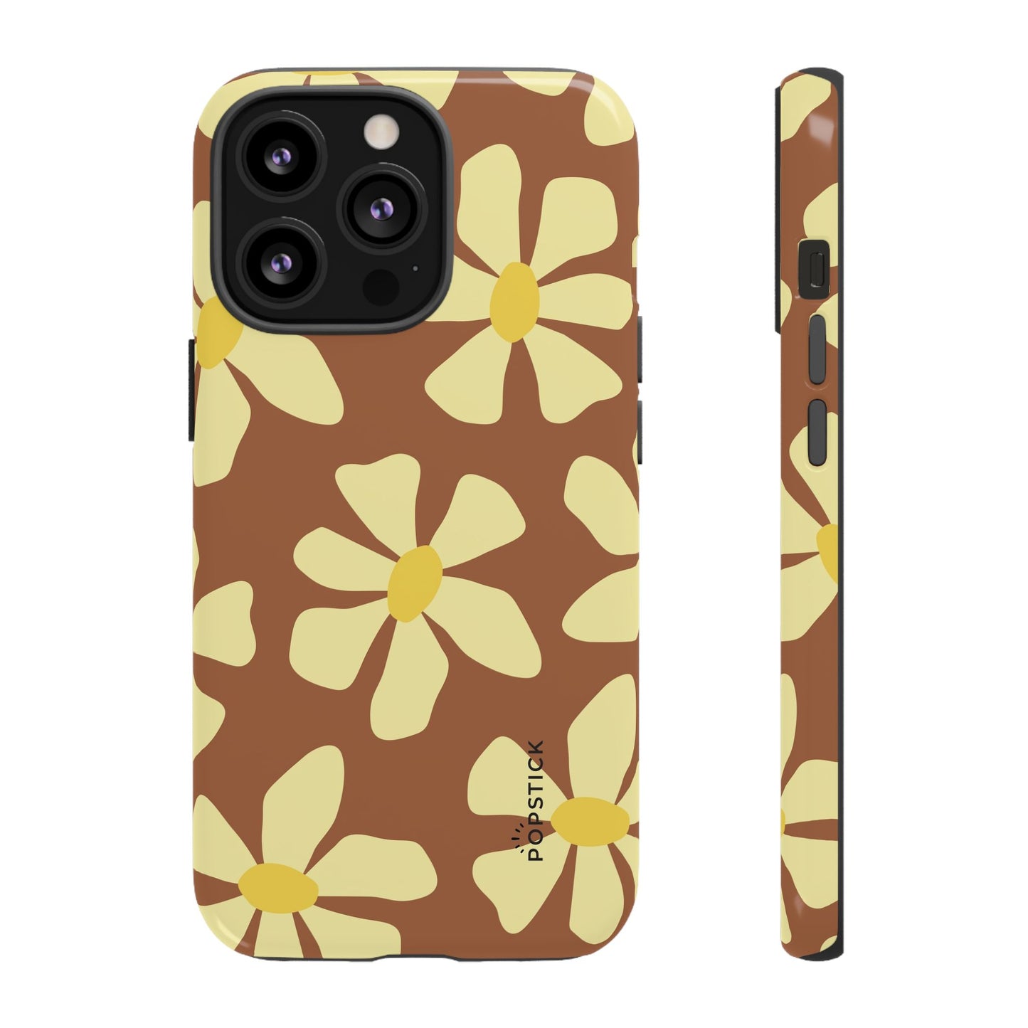 Vintage Flowers Yellow Phone Case