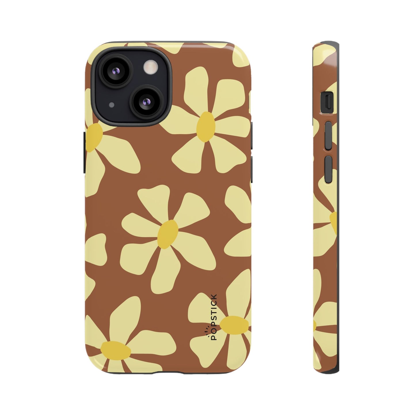 Vintage Flowers Yellow Phone Case