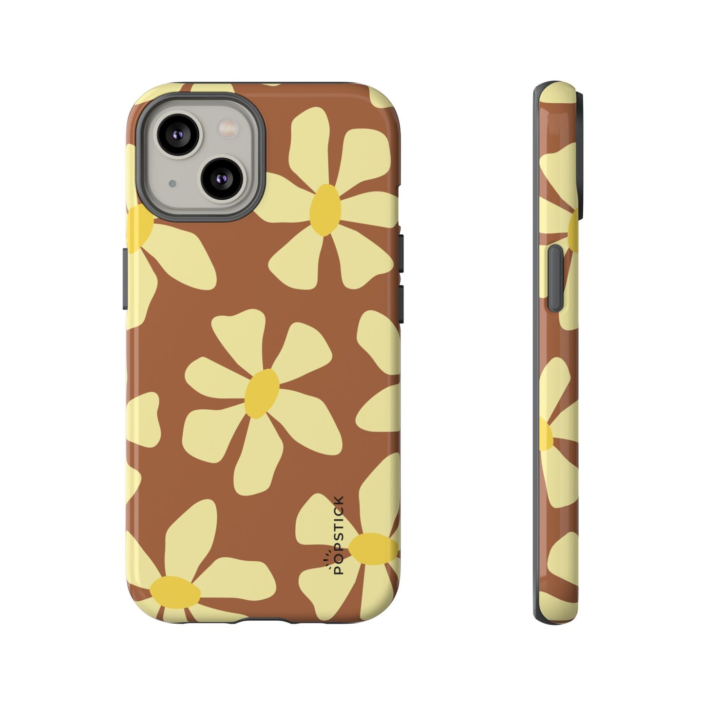 Vintage Flowers Yellow Phone Case