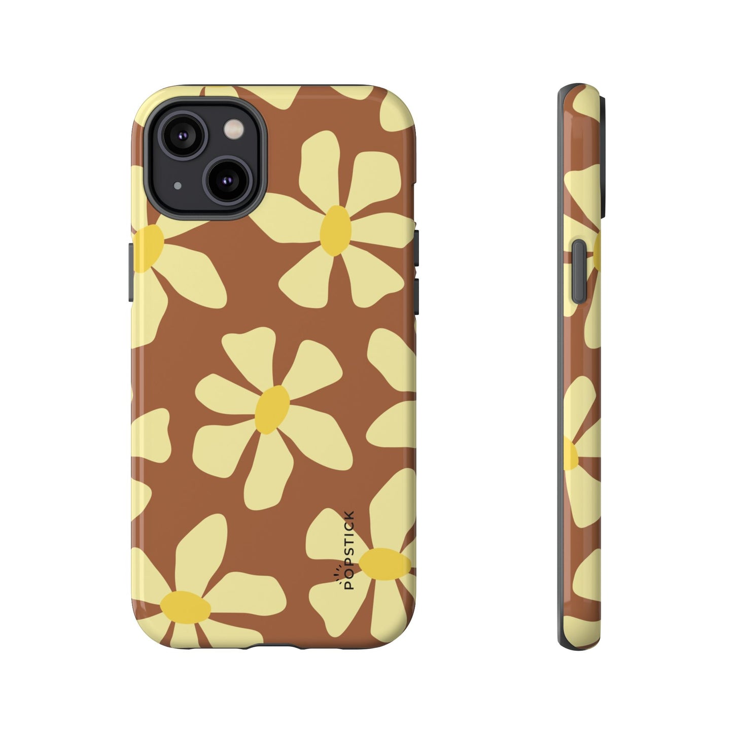 Vintage Flowers Yellow Phone Case