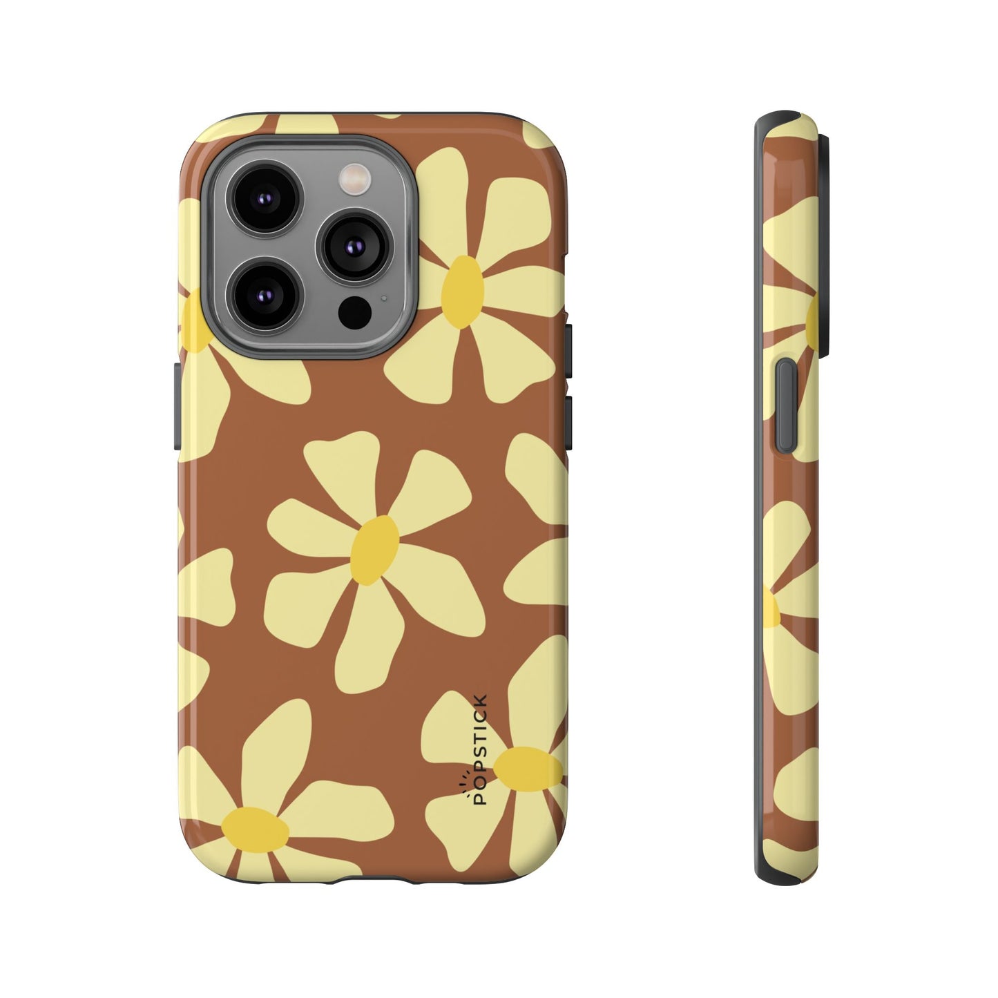 Vintage Flowers Yellow Phone Case