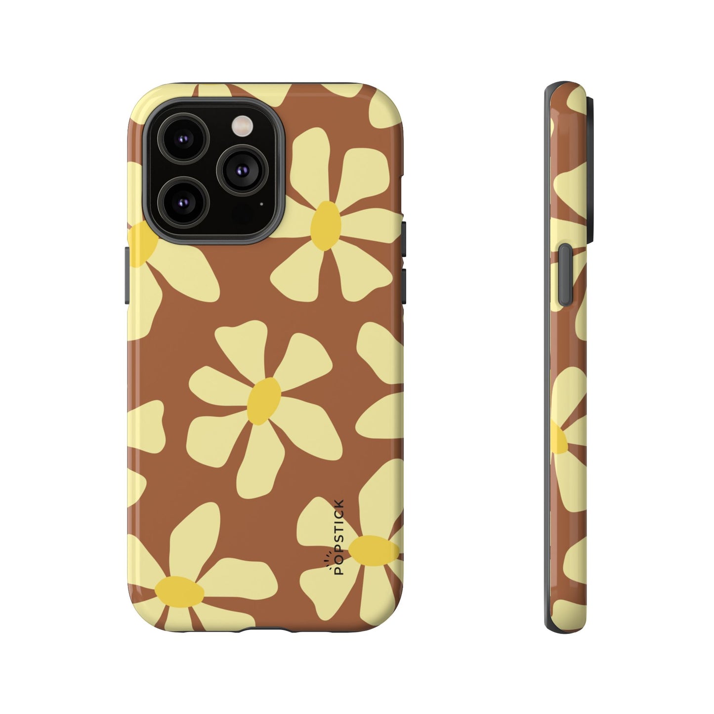 Vintage Flowers Yellow Phone Case