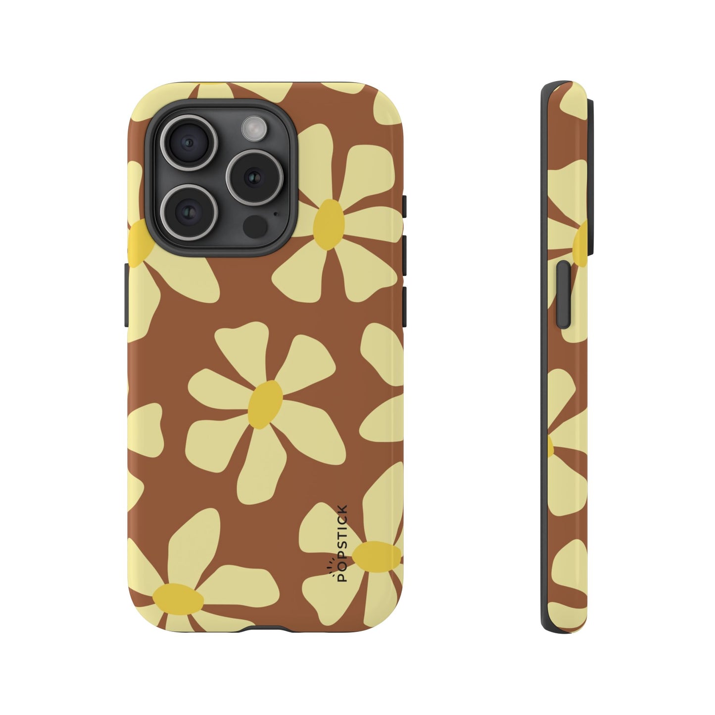 Vintage Flowers Yellow Phone Case