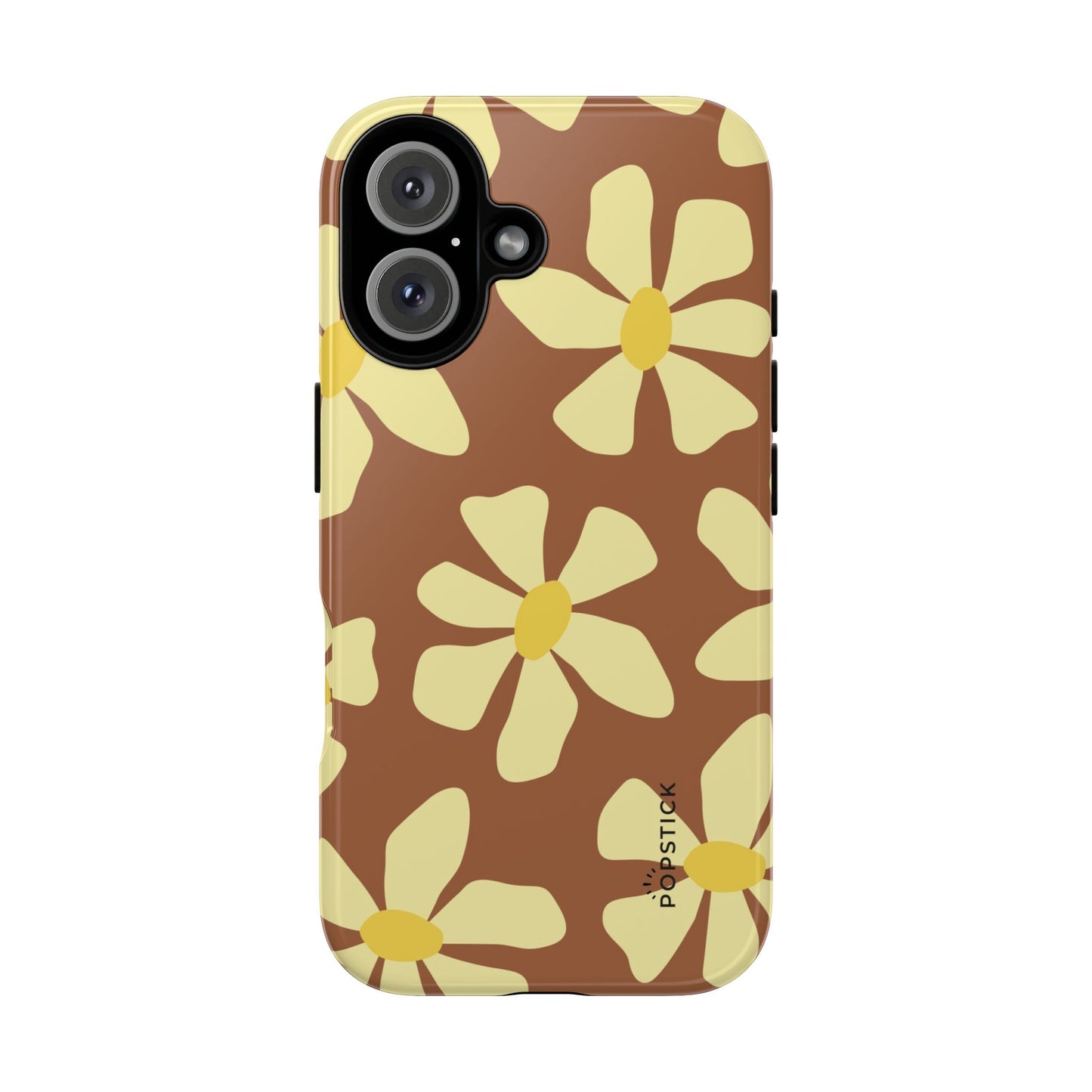 Vintage Flowers Yellow Phone Case