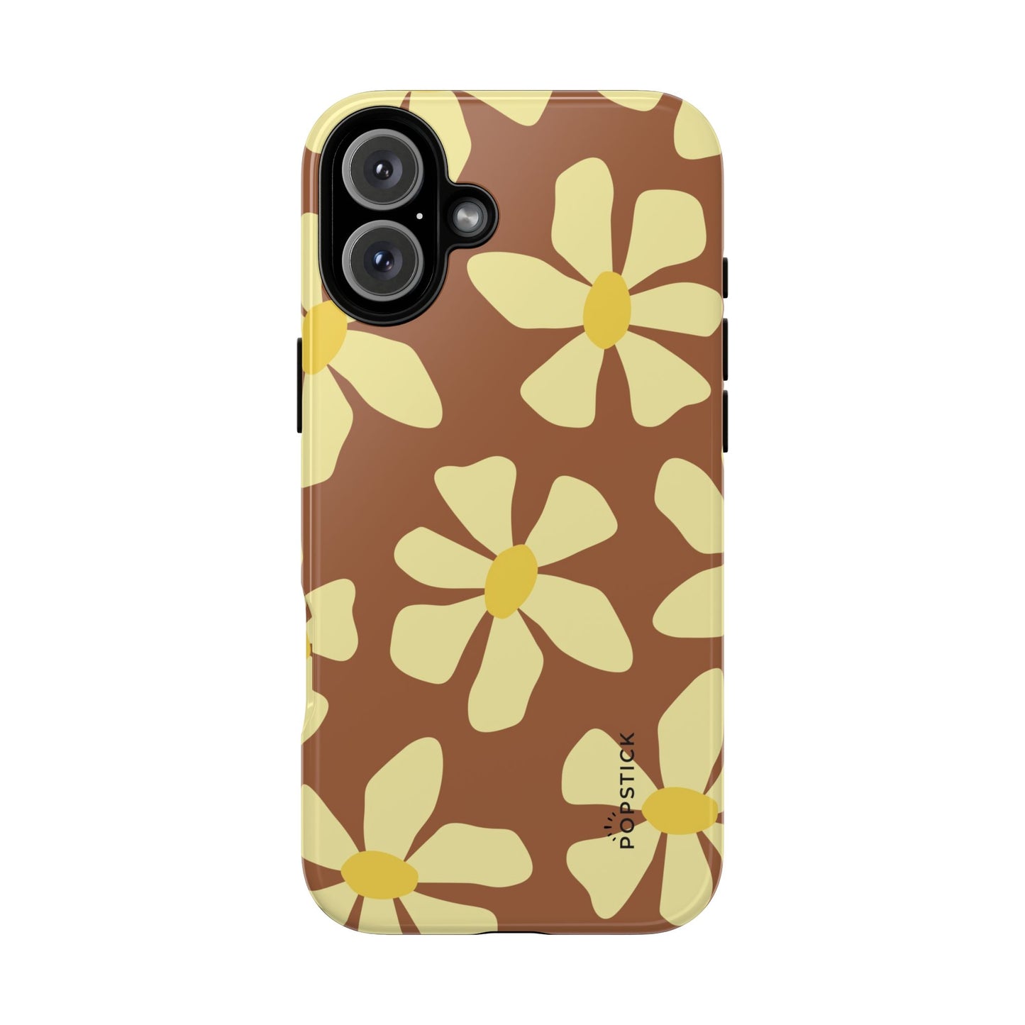 Vintage Flowers Yellow Phone Case