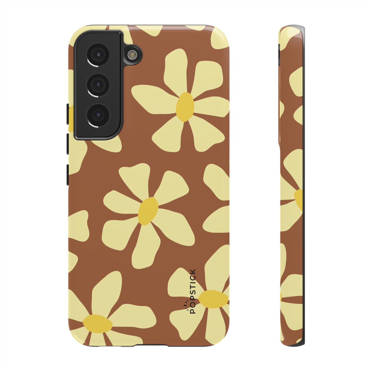 Vintage Flowers Yellow Phone Case