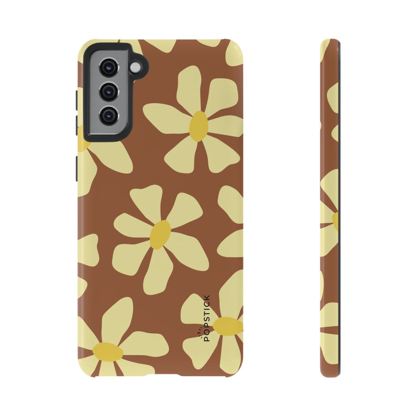 Vintage Flowers Yellow Phone Case