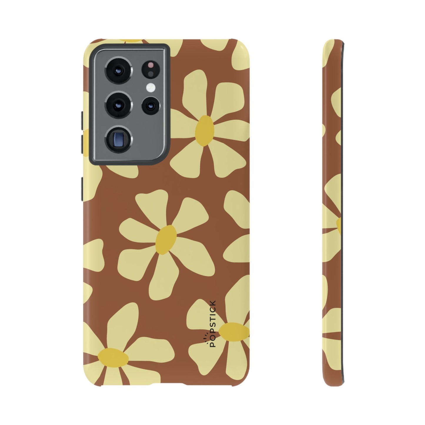Vintage Flowers Yellow Phone Case
