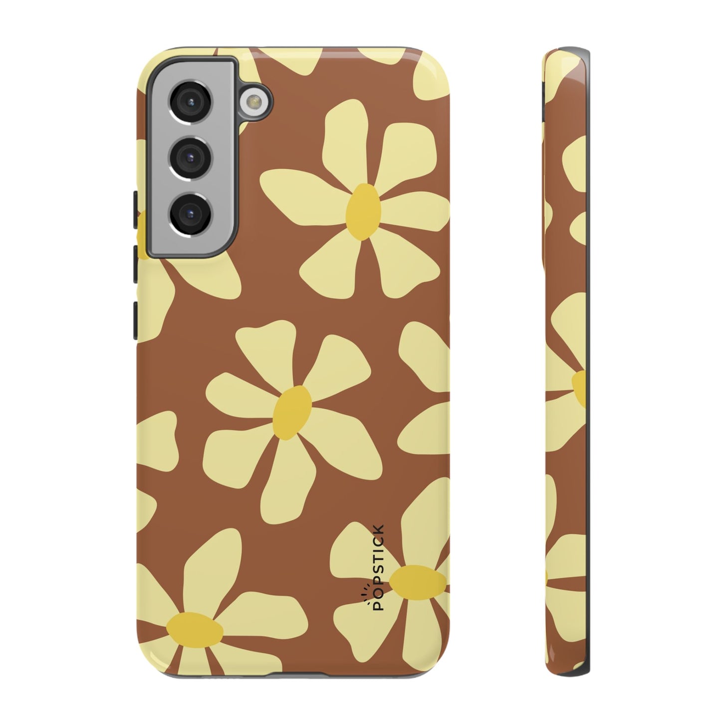 Vintage Flowers Yellow Phone Case