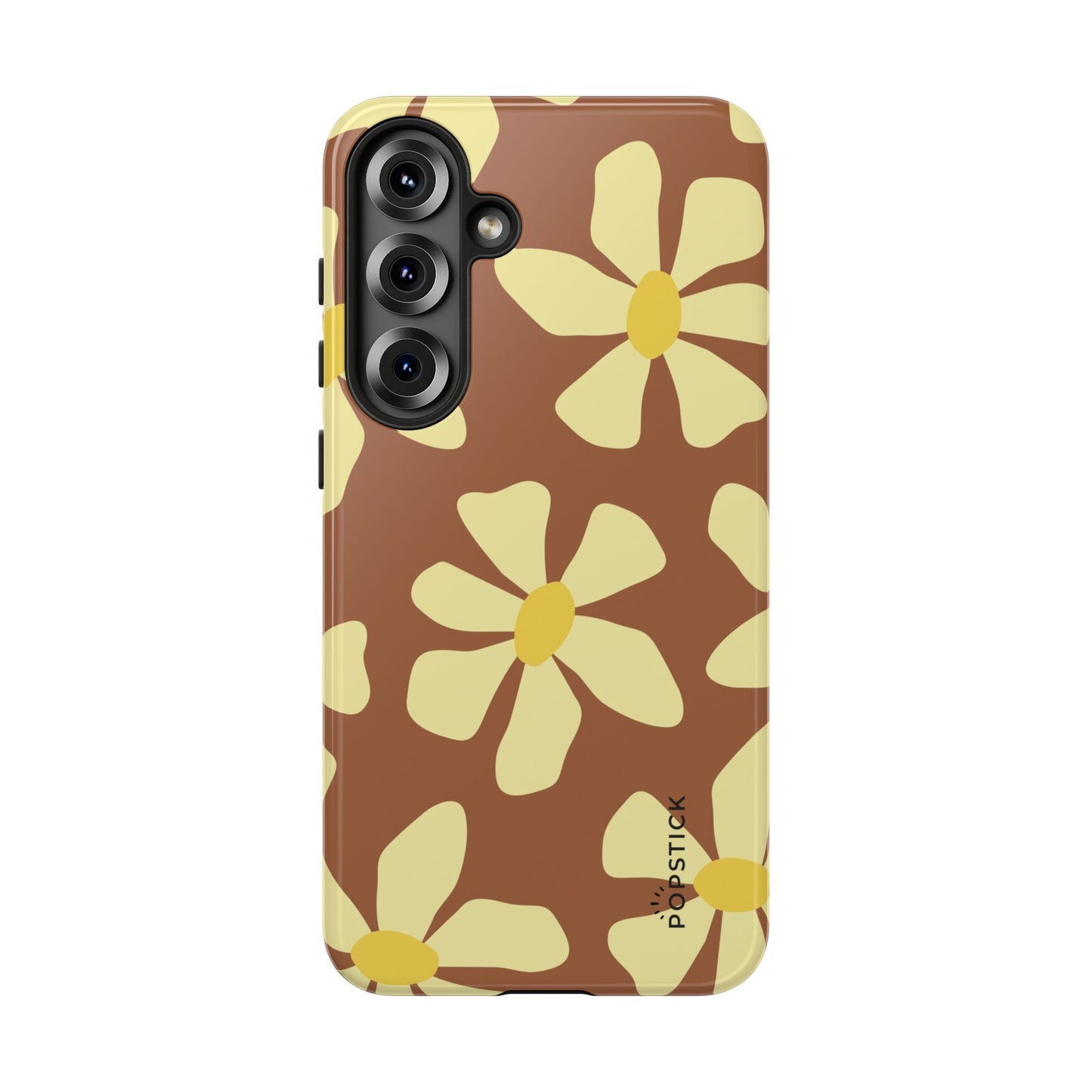 Vintage Flowers Yellow Phone Case