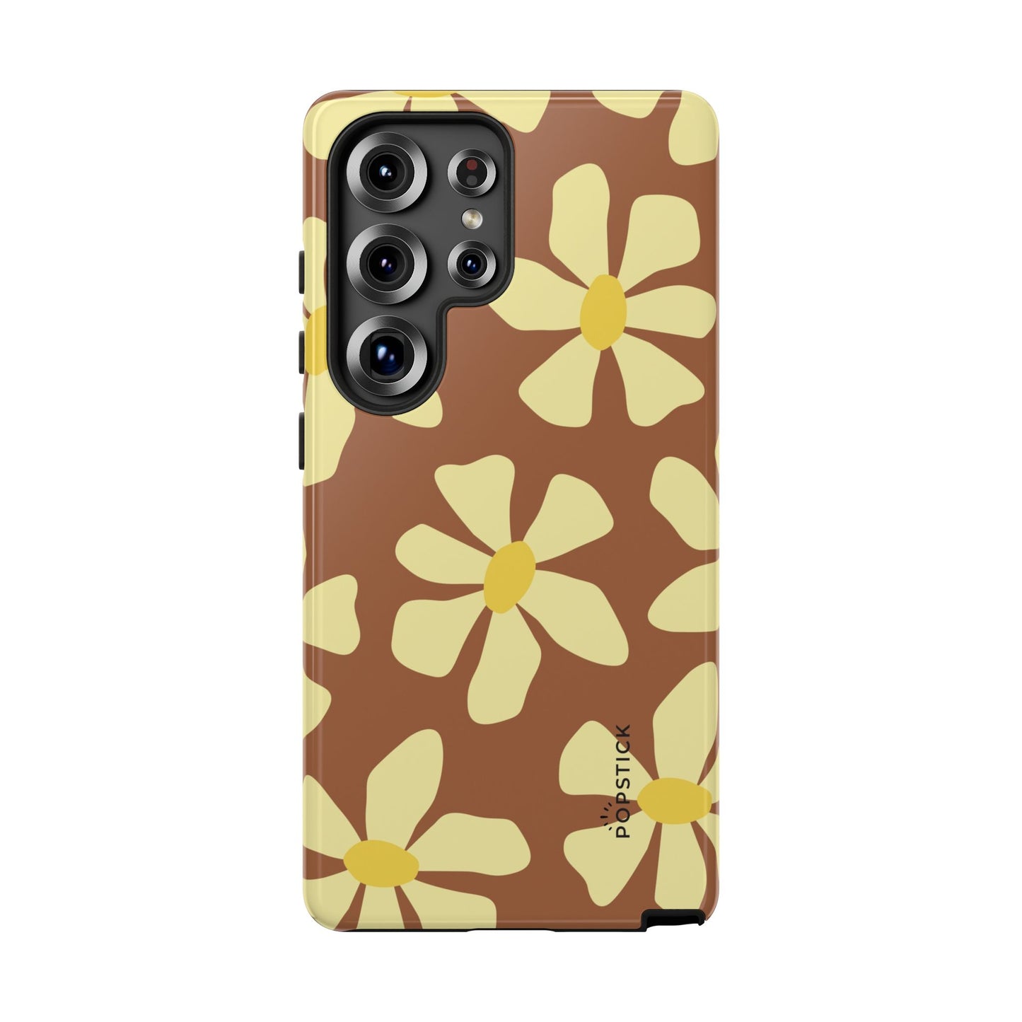 Vintage Flowers Yellow Phone Case