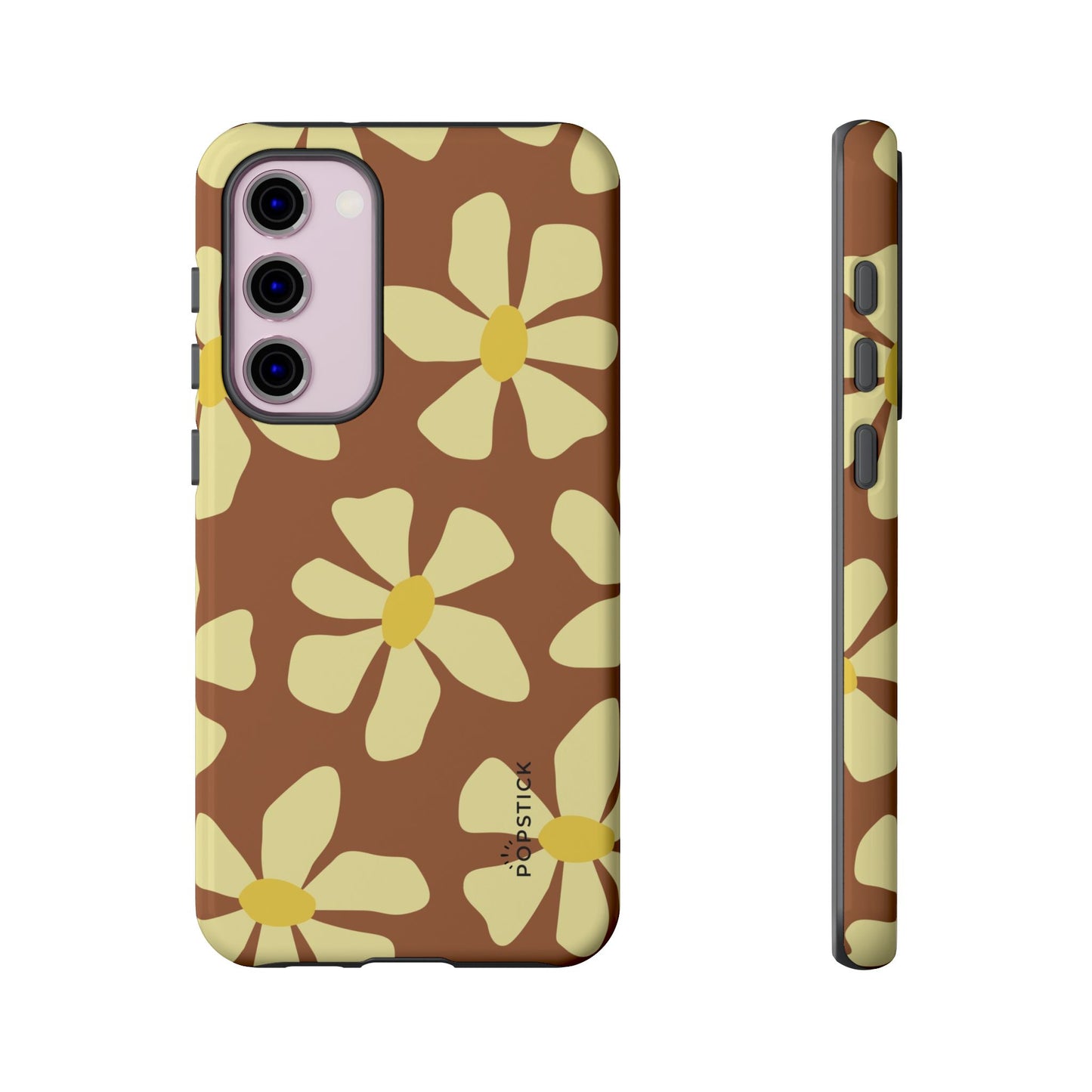 Vintage Flowers Yellow Phone Case