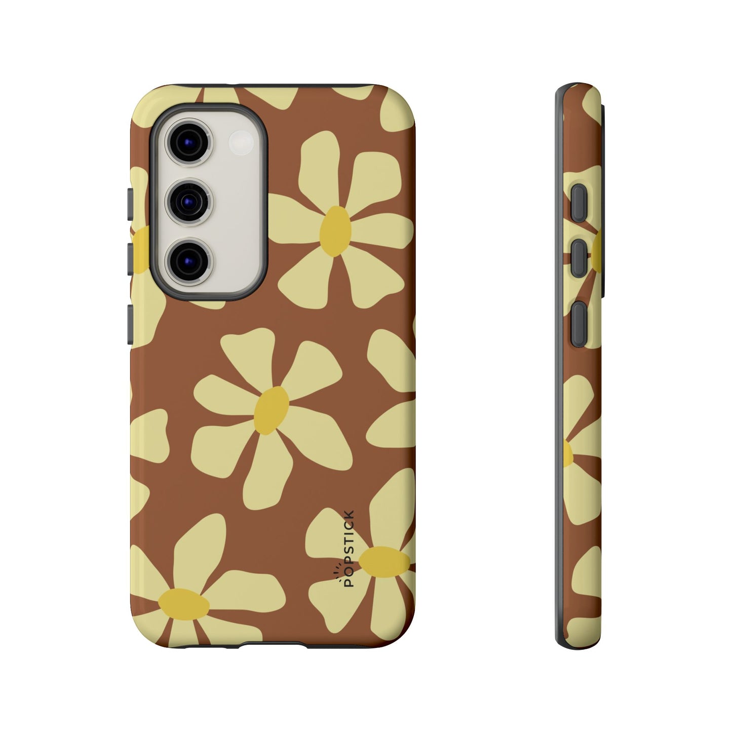 Vintage Flowers Yellow Phone Case