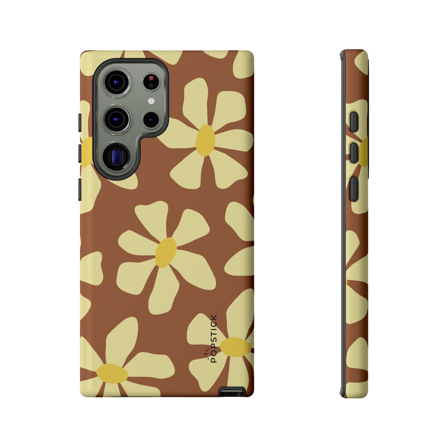 Vintage Flowers Yellow Phone Case