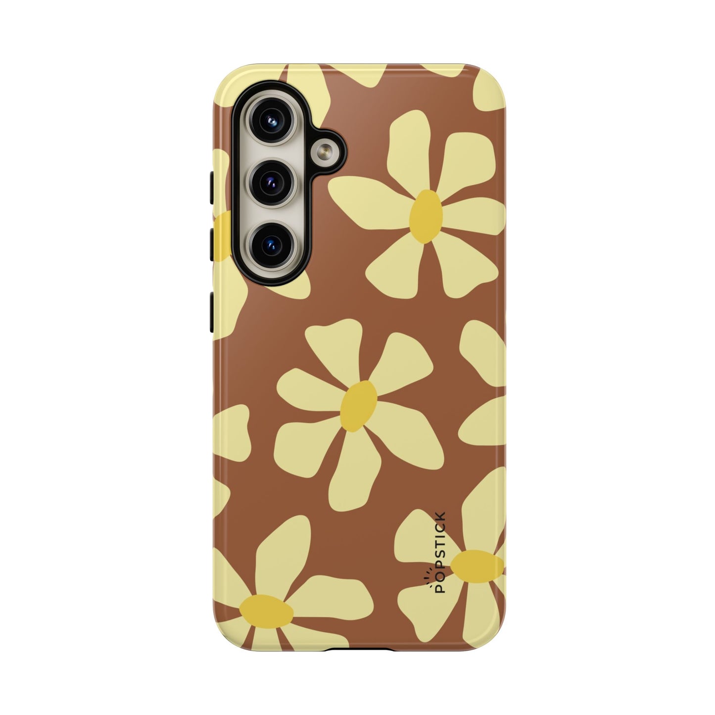Vintage Flowers Yellow Phone Case