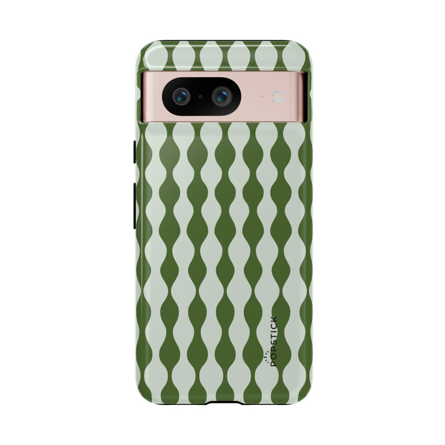 Wavy Baby Green Phone Case