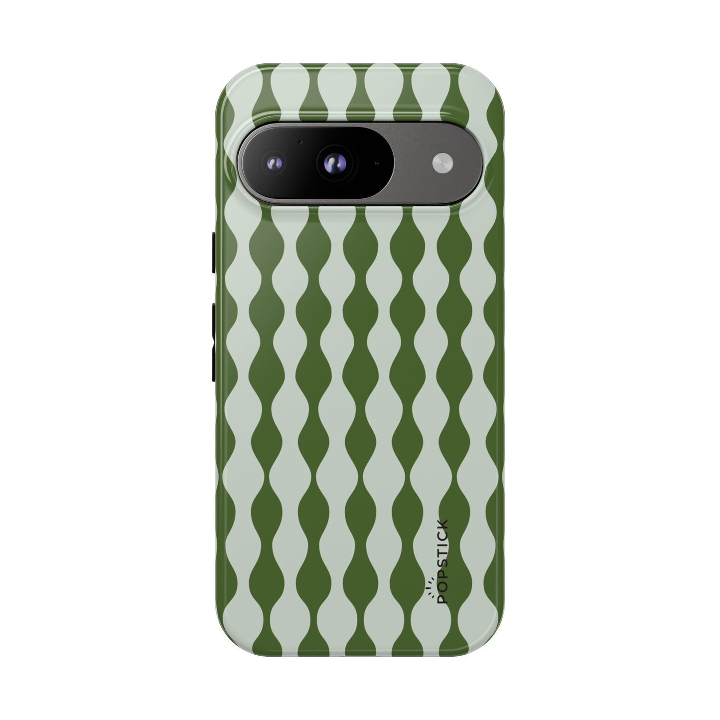 Wavy Baby Green Phone Case