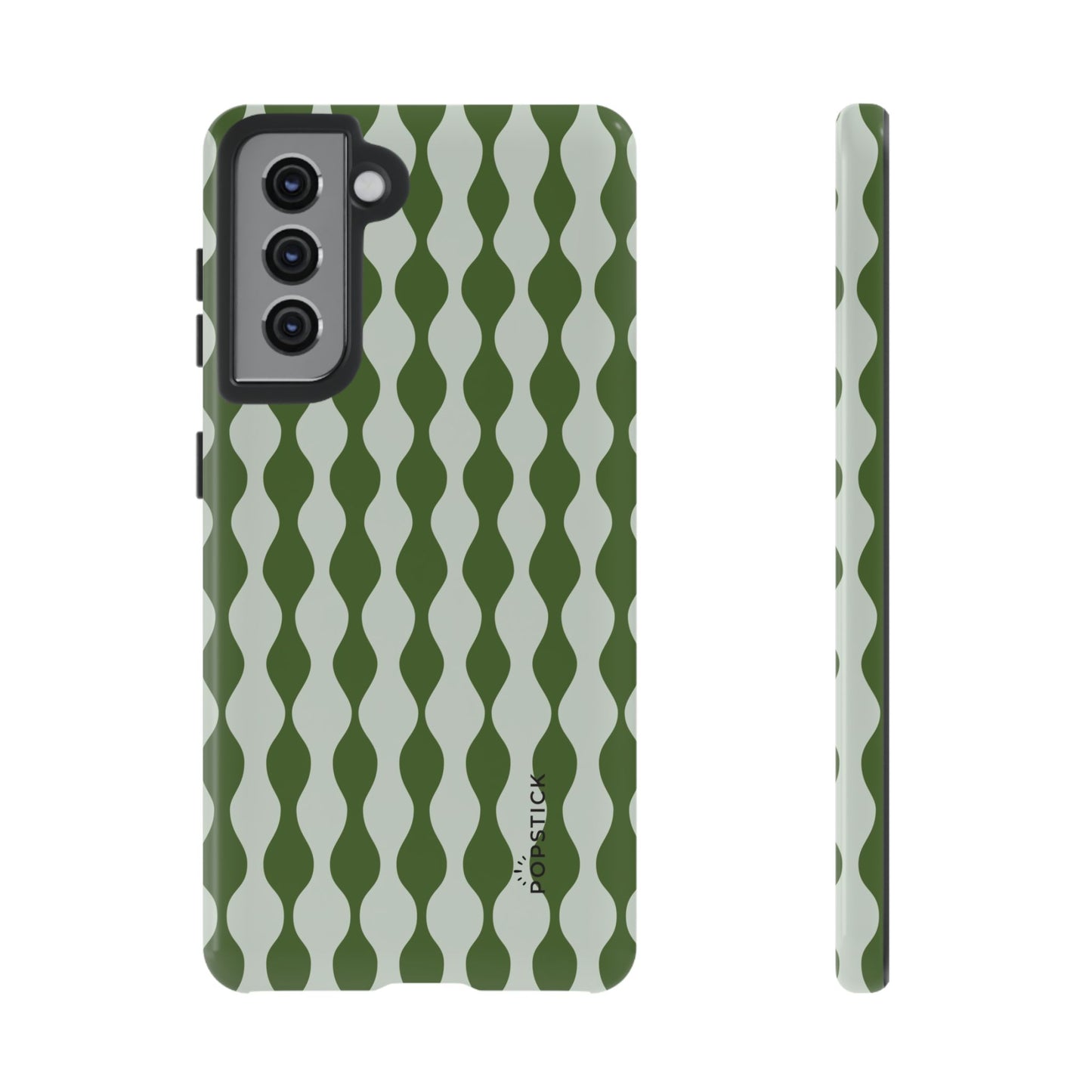Wavy Baby Green Phone Case
