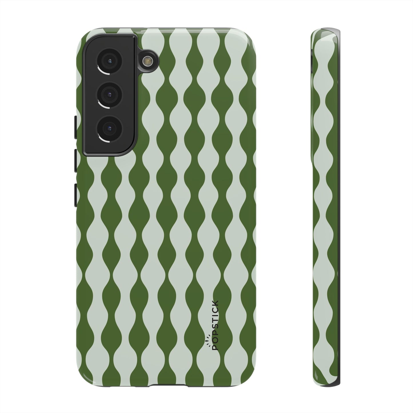 Wavy Baby Green Phone Case