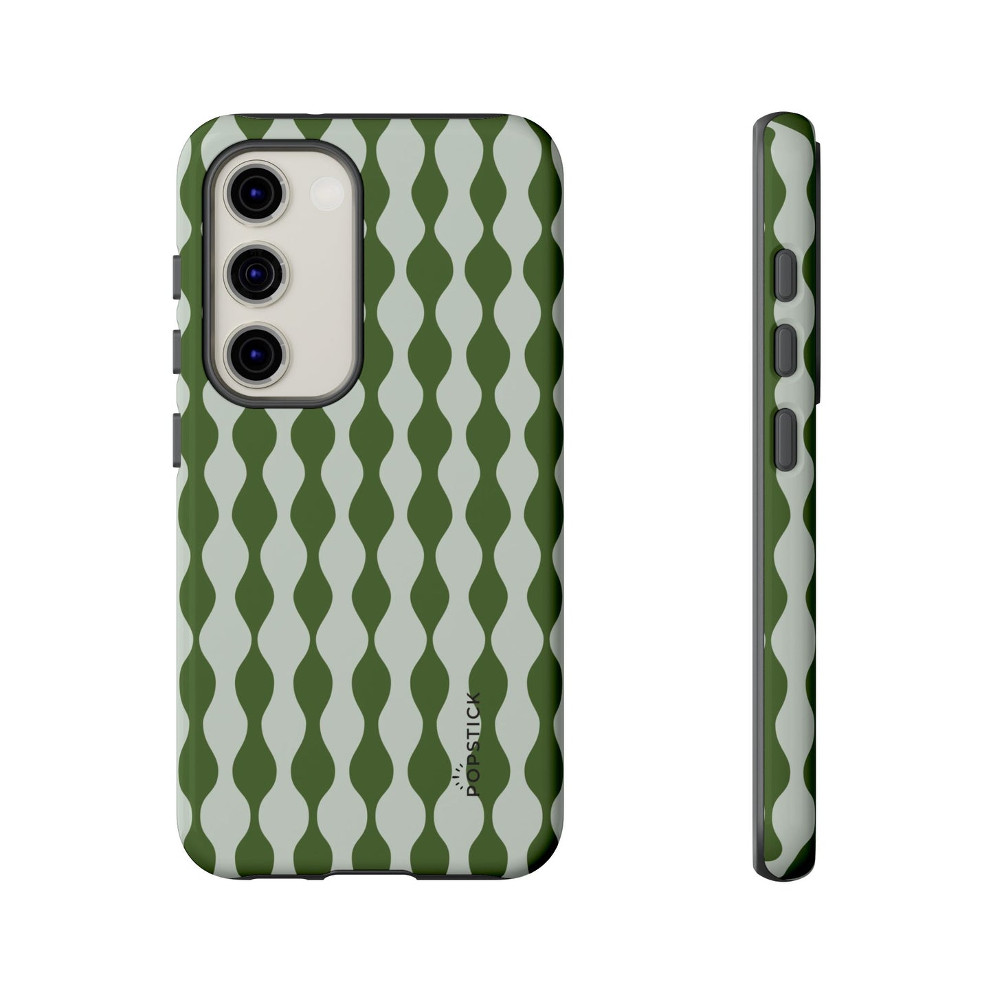Wavy Baby Green Phone Case