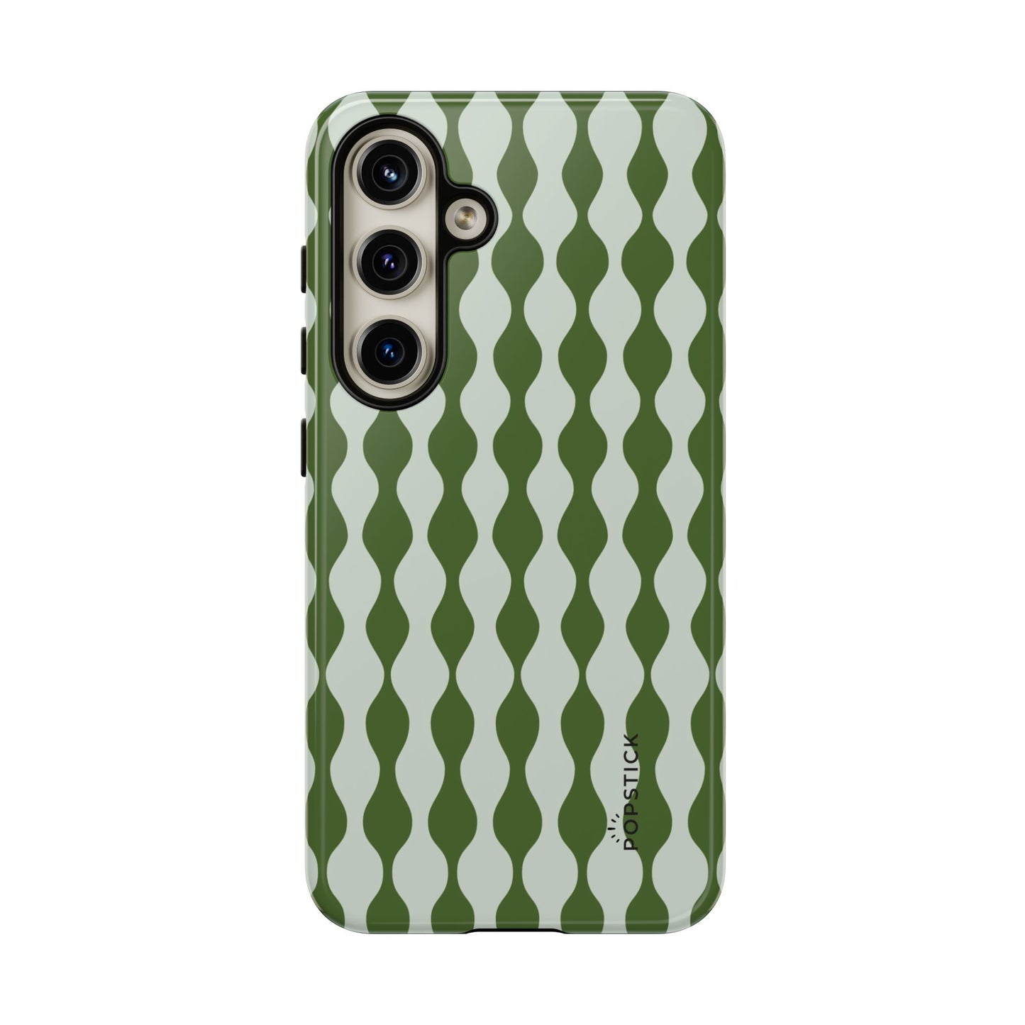 Wavy Baby Green Phone Case