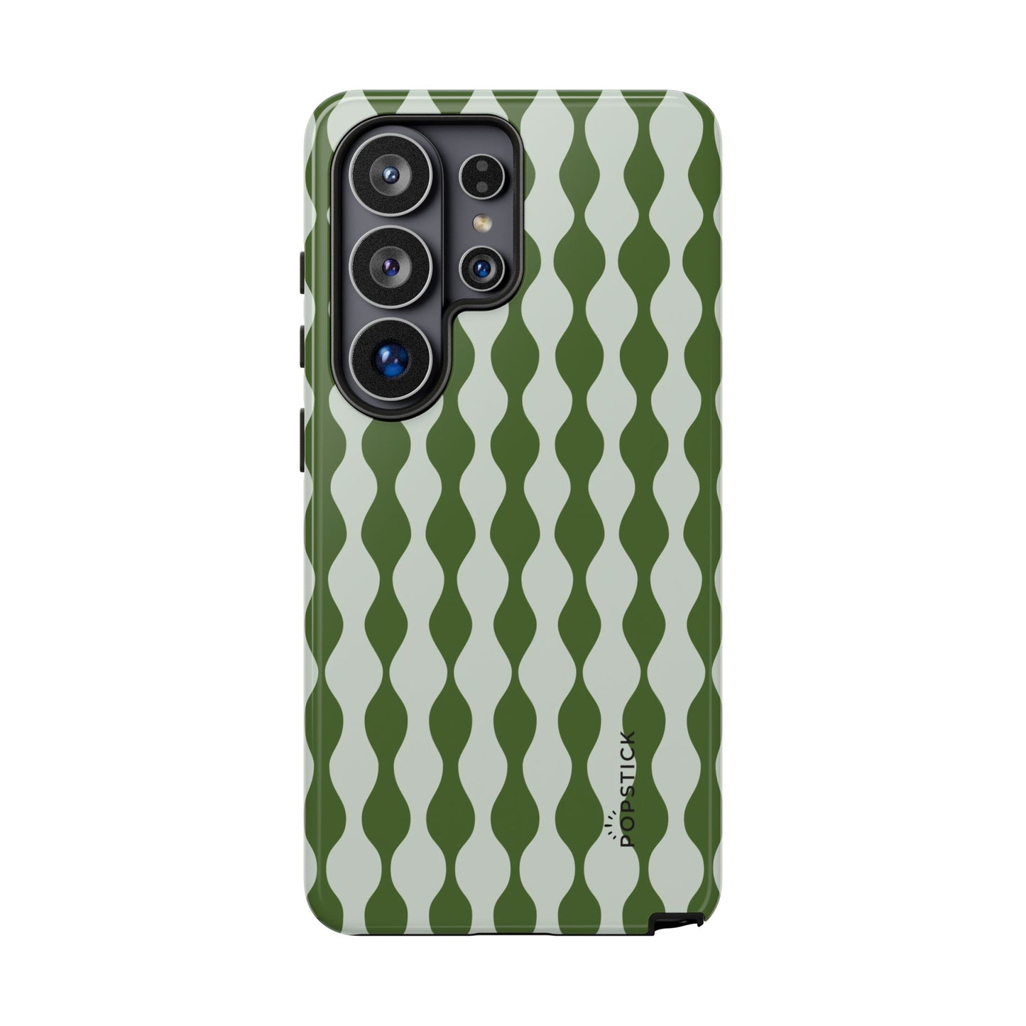 Wavy Baby Green Phone Case