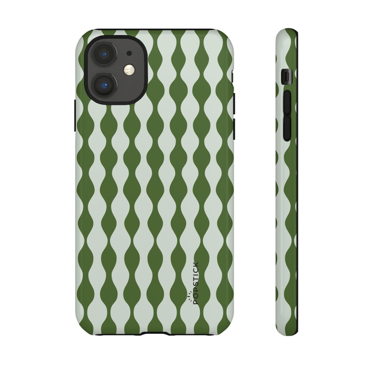 Wavy Baby Green Phone Case